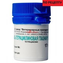 Мазь тетрациклиновая 1% глазная, 17 г Россия