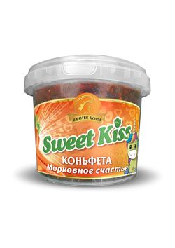 Коньфета Sweet Kiss для лошади Морковное счастье 900 гр. («В коня корм», Россия)