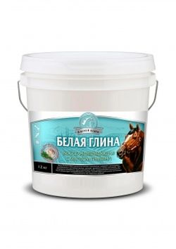 ГЛИНА БЕЛАЯ восстанавливающая с маслом тимьяна ("В коня корм", Россия)