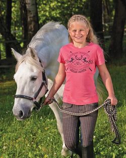 Детская/юношеская футболка  BEVERLY (MOUNTAIN HORSE, Швеция)