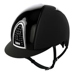 Шлем CROMO TEXTILE BLACK SHINE (KEP, Италия)