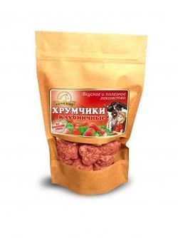 Хрумчики Клубничные 900 гр. ("В коня корм", Россия)