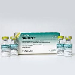 Вакцина Эквилис Преквенза Те для профилактики гриппа и столбняка лошадей