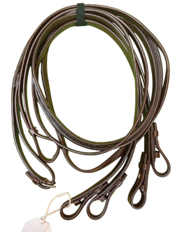 Поводья для Мундштучного оголовья, плоские (UTZON, Дания)