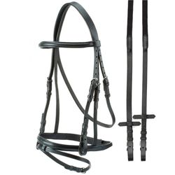 Уздечка трензельная (эконом) (Tattini, Италия)